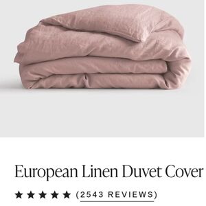 Quince Airy Gauze Queen Duvet Cover